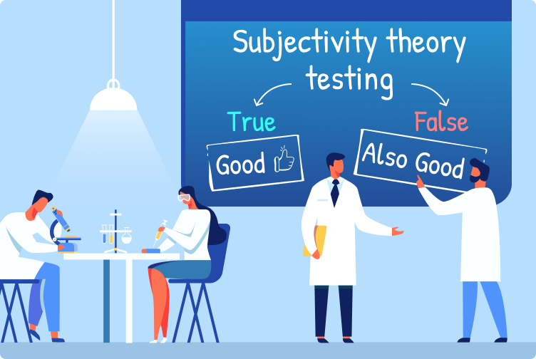How to Prove or Refute Subjectivity Theory